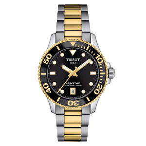 TISSOT SEASTAR 1000 天梭海星系列300米潛水石英錶 36mm T1202102205100