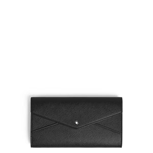 MONTBLANC 萬寶龍匠心系列 Envelope 纖薄長版皮夾 MB222941