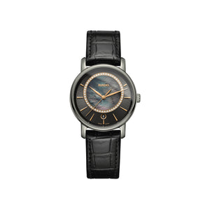 RADO 雷達錶  DIAMASTER DIAMONDS 鑽霸系列真鑽高科技陶瓷石英腕錶 33mm R14064955 - 新萬國鐘錶