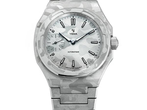 YEMA 野馬 Wristmaster Traveller 城市旅行家 SLIM CMM.20 八角形超薄自製機芯機械雪山悍馬限量錶 39mm 76.26.29.09.SNL.M - 新萬國鐘錶