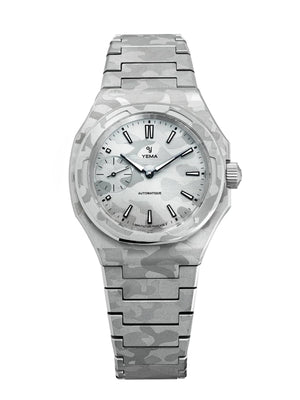 YEMA 野馬 Wristmaster Traveller 城市旅行家 SLIM CMM.20 八角形超薄自製機芯機械雪山悍馬限量錶 39mm 76.26.29.09.SNL.M - 新萬國鐘錶