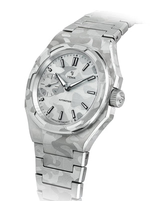 YEMA 野馬 Wristmaster Traveller 城市旅行家 SLIM CMM.20 八角形超薄自製機芯機械雪山悍馬限量錶 39mm 76.26.29.09.SNL.M - 新萬國鐘錶