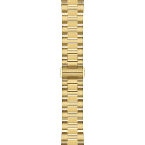 TISSOT 天梭 PRC 100 Solar 太陽能石英時尚黃金PVD經典腕錶 34mm T1518223302100