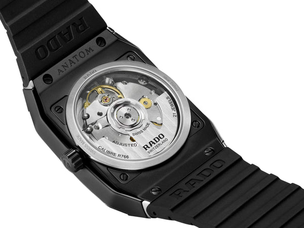Rado 雷達錶 Anatom系列方型陶瓷機械腕錶 32.5mm R10202209