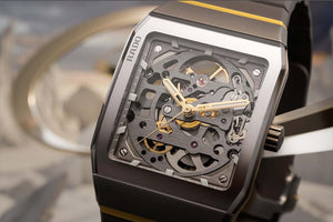 Rado 雷達錶 Anatom系列方形電漿高科技陶瓷鏤空機械腕錶 32.5mm R10206109 - 新萬國鐘錶