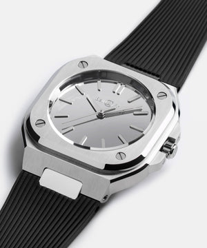 Bell & Ross 柏萊士 BR-05 Grey Mirror Steel 鏡面限量版 40mm BR05A-MI-ST/SRB