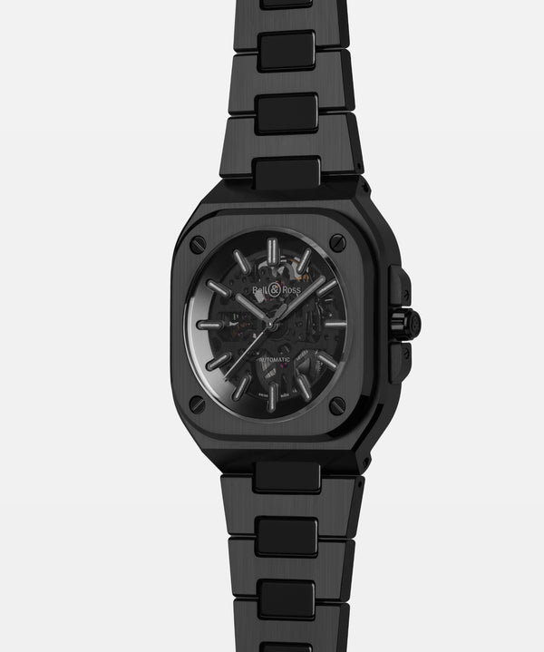 Bell & Ross 柏萊士 BR-05 Skeleton Phantom Ceramic 鏤空限量腕錶 41mm