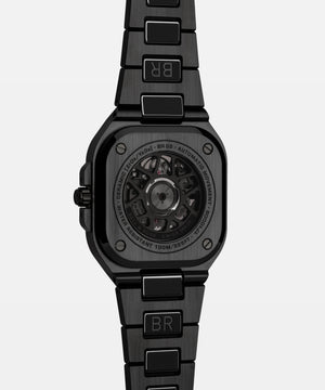 Bell & Ross 柏萊士 BR-05 Skeleton Phantom Ceramic 鏤空限量腕錶 41mm BR05A-PH-SK-CE/SCE