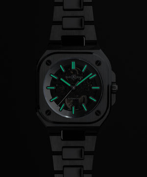 Bell & Ross 柏萊士 BR-05 Skeleton Phantom Ceramic 鏤空限量腕錶 41mm BR05A-PH-SK-CE/SCE