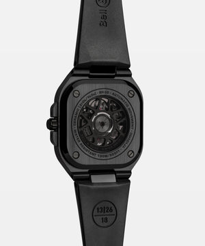 Bell & Ross 柏萊士 BR-05 Skeleton Phantom Ceramic 鏤空限量腕錶 41mm BR05A-PH-SK-CE/SRB