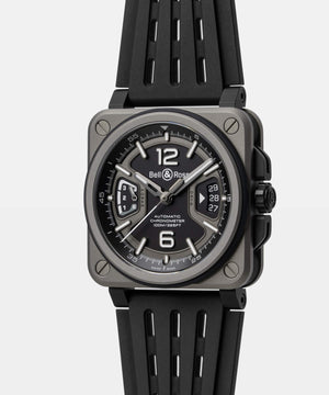 Bell & Ross 柏萊士 BR-X3 Black Titanium 自製機芯鈦金屬機械腕錶 41mm BRX3R-BL-TI/SRB