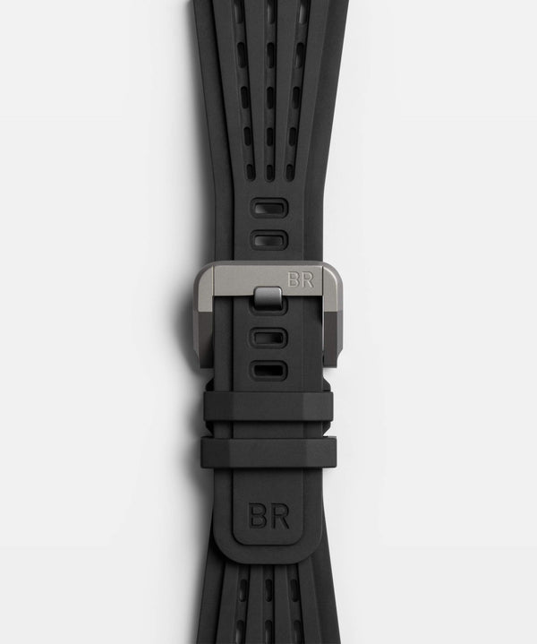 Bell & Ross 柏萊士 BR-X3 Black Titanium 自製機芯鈦金屬機械腕錶 41mm BRX3R-BL-TI/SRB