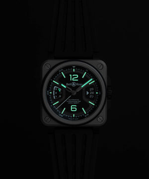 Bell & Ross 柏萊士 BR-X3 Black Titanium 自製機芯鈦金屬機械腕錶 41mm BRX3R-BL-TI/SRB