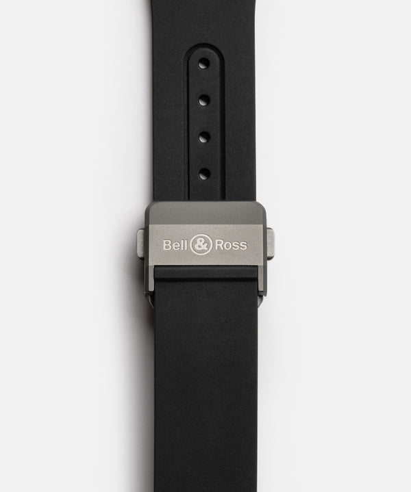 Bell & Ross 柏萊士 BR-X5 BLACK TITANIUM Rubber 自製機芯鈦金屬機械腕錶 41mm
