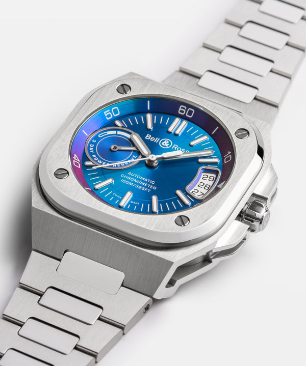 Bell & Ross 柏萊士 BR-X5 Iridescent 幻彩錶盤自製機芯天文台認證腕錶 41mm BRX5R-IRS-ST/SST