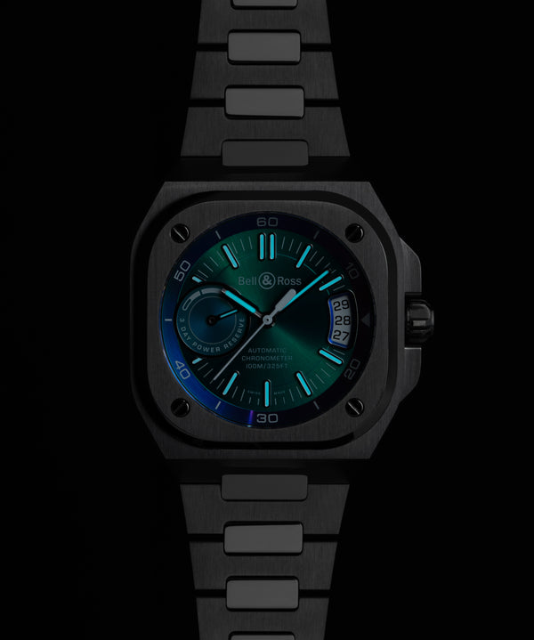 Bell & Ross 柏萊士 BR-X5 Iridescent 幻彩錶盤自製機芯天文台認證腕錶 41mm BRX5R-IRS-ST/SST