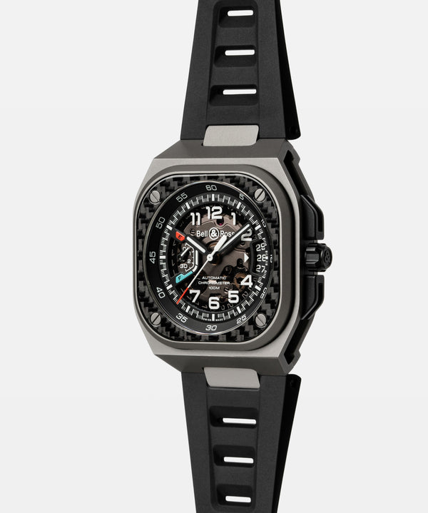 Bell & Ross 柏萊士 BR-X5 Racing 自製機芯鈦金屬碳纖維機械腕錶 41mm