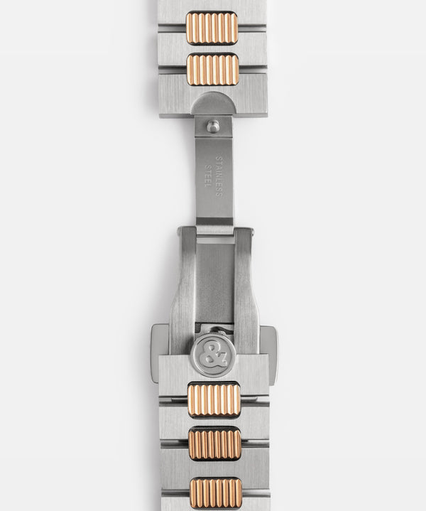 Bell & Ross 柏萊士 BR 05 ARTLINE STEEL & GOLD 不銹鋼及18k玫瑰金機械腕錶限量99枚 40mm