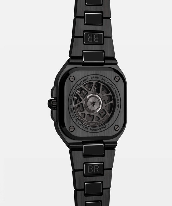 Bell & Ross 柏萊士 BR 05 BLACK CERAMIC 黑色陶瓷腕錶 41mm