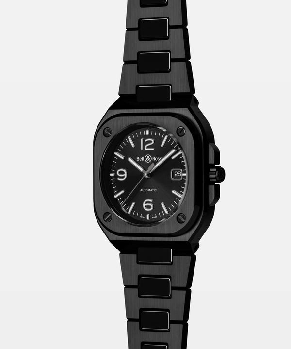 Bell & Ross 柏萊士 BR 05 BLACK CERAMIC 黑色陶瓷腕錶 41mm