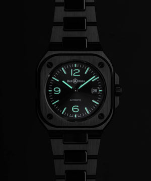 Bell & Ross 柏萊士 BR-05 BLACK CERAMIC 黑色陶瓷腕錶 41mm BR05A-BL-CE/SCE