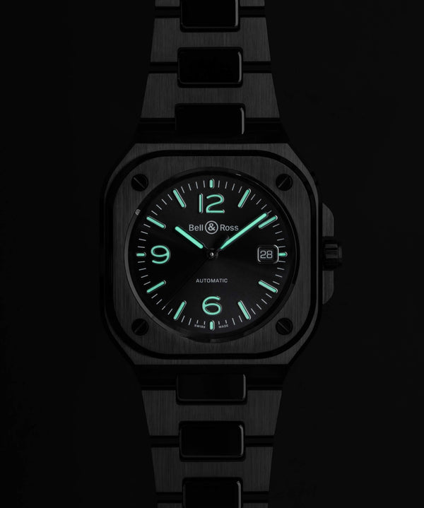 Bell & Ross 柏萊士 BR 05 BLACK CERAMIC 黑色陶瓷腕錶 41mm