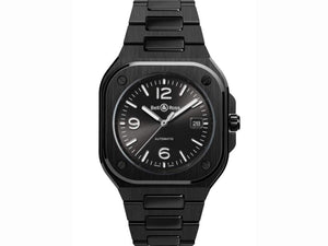 Bell & Ross 柏萊士 BR-05 BLACK CERAMIC 黑色陶瓷腕錶 41mm BR05A-BL-CE/SCE - 新萬國鐘錶