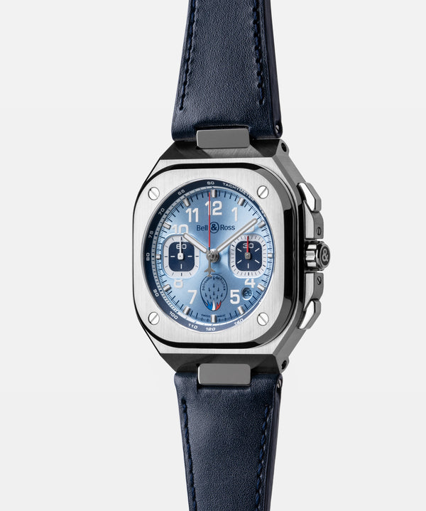 Bell & Ross 柏萊士 BR-05 計時 Patrouille de France 法國巡邏兵飛行表演隊特別版腕錶 42mm