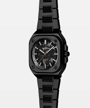 Bell & Ross 柏萊士 BR-05 SKELETON BLACK CERAMIC 黑色陶瓷鏤空腕錶 41mm BR05A-BL-SK-CE/SCE