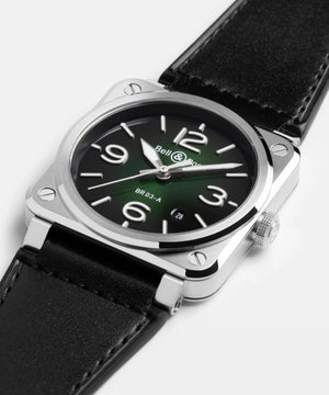 Bell & Ross 柏萊士 BR-03 Green Steel 漸變綠色面不鏽鋼自動腕錶 41mm BR03A-GN-ST/SCA - 新萬國鐘錶