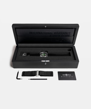 Bell & Ross 柏萊士 BR-03 Green Steel 漸變綠色面不鏽鋼自動腕錶 41mm BR03A-GN-ST/SCA - 新萬國鐘錶