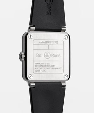 Bell & Ross 柏萊士 BR-03 Skeleton Steel 鏤空不鏽鋼自動腕錶 41mm BR03A-BL-SKST/SRB - 新萬國鐘錶