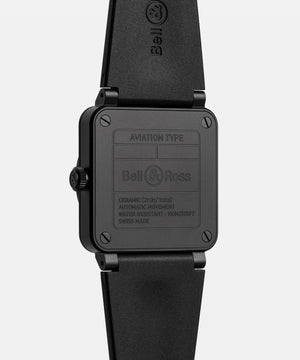 Bell & Ross 柏萊士 BR-03 Space Mission 太空任務陶瓷機械腕錶 41mm BR03A-SPM-CE/SRB