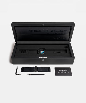 Bell & Ross 柏萊士 BR-03 Space Mission 太空任務陶瓷機械腕錶 41mm BR03A-SPM-CE/SRB