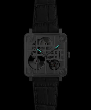 Bell & Ross 柏萊士 BR-X3 Micro-Rotor 自製鏤空機芯腕錶 40mm BRX3M-MR-ST/SCA - 新萬國鐘錶