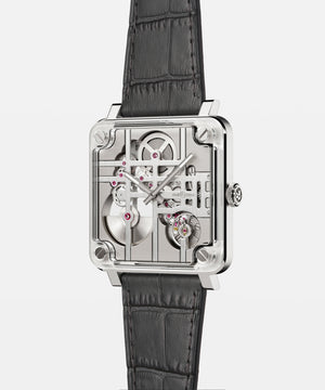 Bell & Ross 柏萊士 BR-X3 Micro-Rotor 自製鏤空機芯腕錶 40mm BRX3M-MR-ST/SCA - 新萬國鐘錶