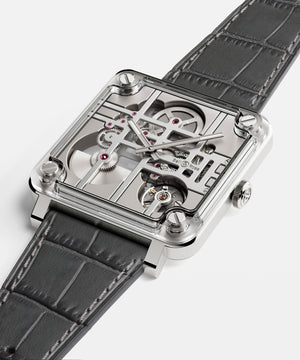Bell & Ross 柏萊士 BR-X3 Micro-Rotor 自製鏤空機芯腕錶 40mm BRX3M-MR-ST/SCA - 新萬國鐘錶