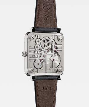 Bell & Ross 柏萊士 BR-X3 Micro-Rotor 自製鏤空機芯腕錶 40mm BRX3M-MR-ST/SCA - 新萬國鐘錶