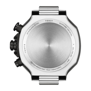 TISSOT 天梭 T-Race 競速系列石英三眼計時碼錶 45mm T1414172704100 - 新萬國鐘錶