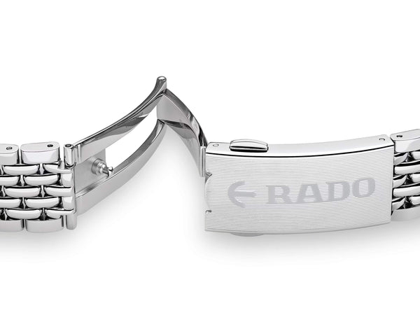 RADO 雷達錶 Captain Cook 庫克船長藍寶石刻度三條錶帶套組 37mm R32500718