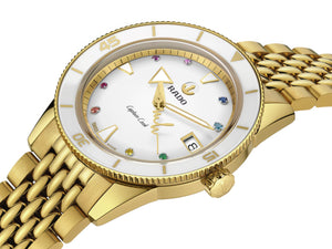 RADO 雷達錶 Captain Cook 庫克船長 MARINA HOERMANSEDER 聯名套組 37mm R32117708