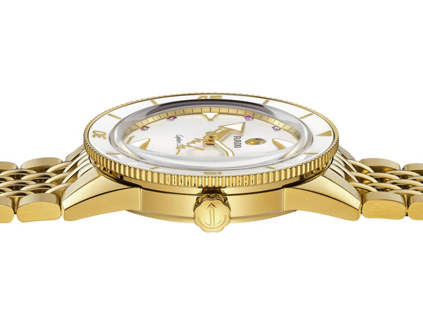 RADO 雷達錶 Captain Cook 庫克船長 MARINA HOERMANSEDER 聯名套組 37mm R32117708