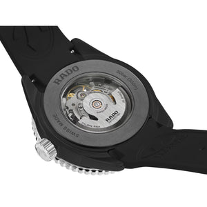 RADO 雷達錶 Captain Cook 庫克船長高科技陶瓷鏤空潛水腕錶 43mm R32129168