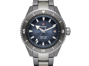 RADO 雷達錶 Captain Cook 庫克船長300米高科技陶瓷潛水腕錶 43mm R32144202