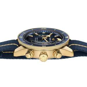 RADO 雷達錶 Captain Cook 庫克船長系列 Bronze 青銅計時潛水機械腕錶 43mm R32146208