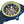 RADO 雷達錶 Captain Cook 庫克船長高科技海軍藍陶瓷黃色外圈鏤空潛水限量版腕錶 43mm R32152208
