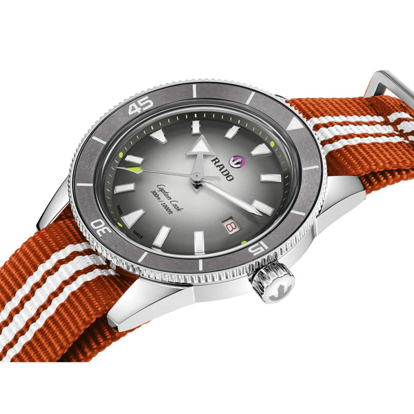 RADO 雷達錶 Captain Cook 庫克船長系列 Tennis 網球聯名限量款腕錶 39mm R32222108