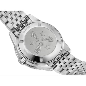 RADO 雷達錶 Captain Cook 庫克船長300米漸層綠潛水腕錶 39mm R32223213