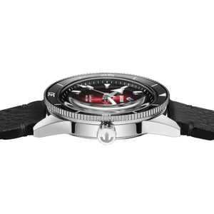 RADO 雷達錶 Captain Cook 庫克船長300米漸層紅潛水腕錶 39mm R32223408