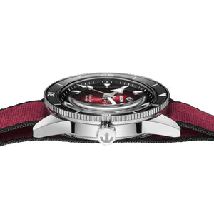 RADO 雷達錶 Captain Cook 庫克船長300米漸層紅潛水腕錶 39mm R32223408